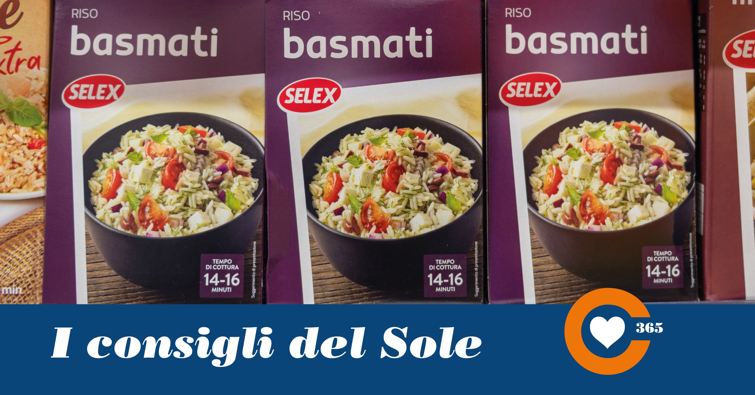 Riso Basmati Selex - Sole 365