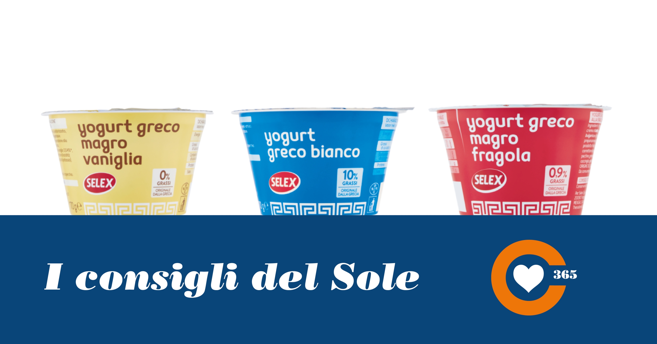 Yogurt greco - Sole 365