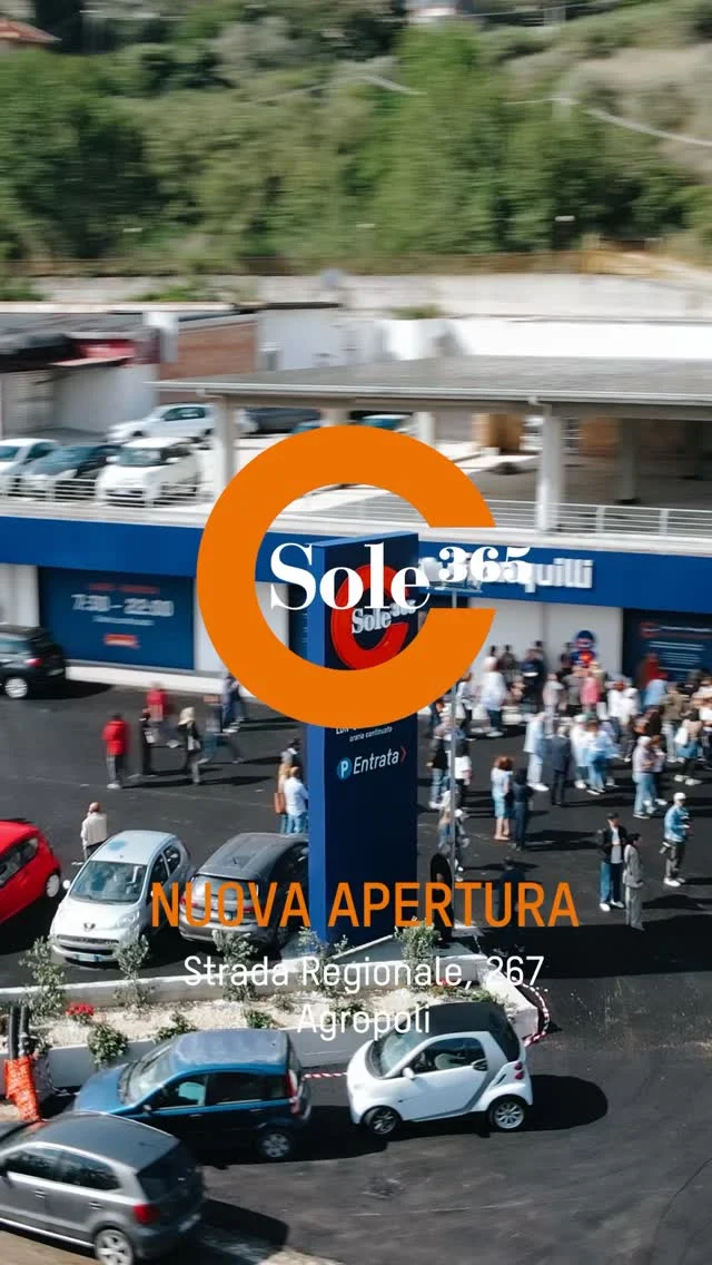 Goditi il Sole del Cilento: abbiamo aperto un nuovo punto vendita ad Agropoli! ☀️

Preparati a vivere una spesa fatta di sorrisi, qualità, convenienza e quell’accoglienza che ci rende così speciali!
Un grandissimo grazie allo staff, che ha reso possibile tutto questo, e a voi clienti che ci scegliete ogni giorno! 

Passa a trovarci dal lunedì alla domenica, dalle 7:30 alle 22:00. Non vediamo l’ora di accogliervi tutti!

📍 Strada Regionale, 267 Agropoli Sud
🕒 Lun – Dom: 7:30 - 22:00